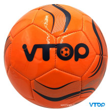 Orange Color Machine Stitched Football High Quality